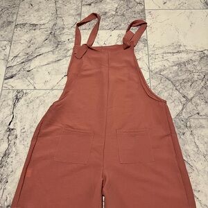 Women’s Pink Overalls